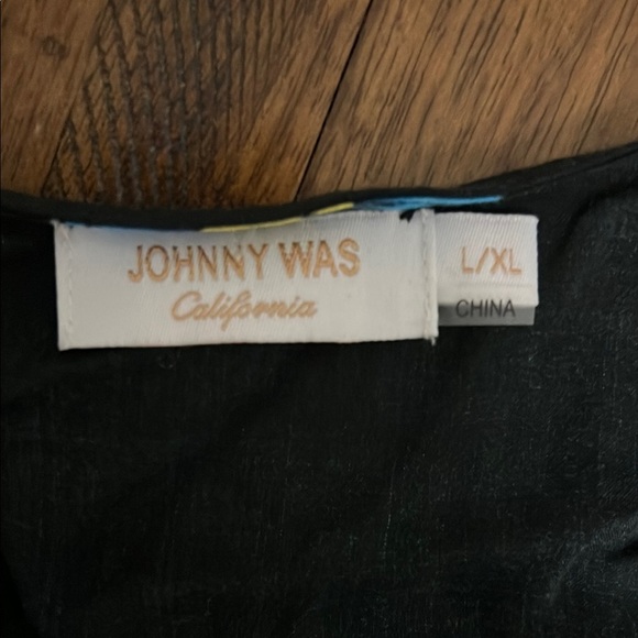 Johnny Was Flower Arch Midi Kimono Tie at waist or just above CoverUp  L - XL - Picture 6 of 13